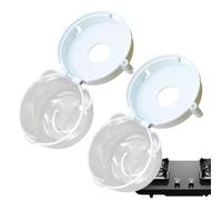 Protecteur de commandes de cuisine à l'épreuve des | 2 protections thermiques pour poêle, pour commandes de four à l'épreuve des | pour appareils ménagers de cuisine et four personnes