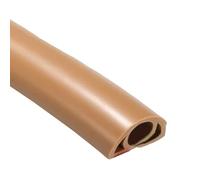 Protecteur de cordon de sol,couvercle de cordon de sol,Couvertures de en fil souple pour cordons, conduit de fil flexible en PVC - Protection de autocollante pour la gestion des câbles dome
