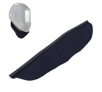 Protecteur de Cou de Casque en Cuir, Résistance Thermique Ignifuge de Bavoir de Casque de Soudure, Enveloppe Autour de L'extension, Bavoir en Cuir de Double Couche pour Le Casque