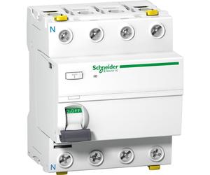 Protecteur de courant Schneider Electric A9Z11440 4P 40A/30mA, iID, 10KA