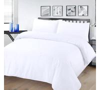 Protecteur de housse de couette imperméable hypoallergénique anti-acariens avec fermeture éclair (Super King)