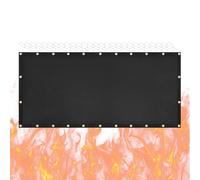 Protecteur de mur de cuisinière, bouclier thermique pour poêle à bois BBQ | Couvre-papiers en barbecue de jardin ignifuge pour le camping, l'extérieur,