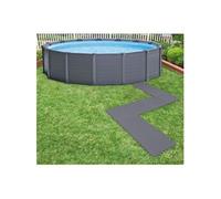Intex Protecteur de sol rembourré verrouillable 8pcs 50x50x0,5cm 1,9m², protection de sol rembourrée, tapis de sol, tapis en mousse 3202925 G