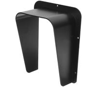 Protecteur de Sonnette en Acrylique Noir Couvercle Anti-uv | Protection Extérieure pour Portail et Entrée, Finition Soignée, Pose Facile, Compatible Sonnette et Serrure