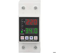 Protecteur de surtension et de sous-tension AC230V, limite de courant, retard de réinitialisation automatique, disp