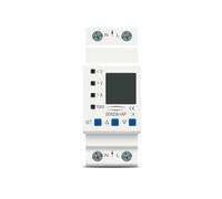 Protecteur de surtension et sous-tension réglable sur rail 63 A 80 A 110 V 230 Protection limitation courant Voltmètre kWh(80A Bottom input)
