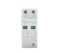 Protecteur de surtension solaire AC SPD 2P 20KA ~ 40KA 420V, dispositif de protection contre les surtensions PV, montage sur Rail Din, dispositif de protection basse tension
