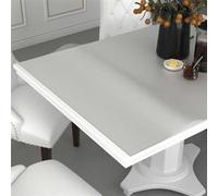 vidaXL Protecteur de table PVC mat 80x80 cm 2 mm