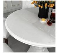 vidaXL Protecteur de table transparent imperméable Ø 70 cm 1,6 mm PVC