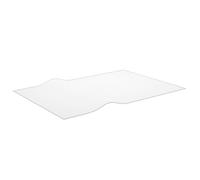 vidaXL Protecteur de table transparent – PVC 140x90 cm 2 mm – Imperméable et lavable