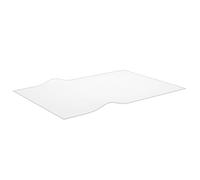 vidaXL Protecteur de Table Film de Protection de Meubles Nappe Couverture de Table de Salle à Manger Imperméable Transparent 160x90 cm 1,6 mm PVC