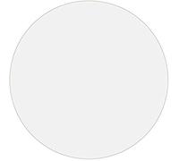 vidaXL Protecteur de Table Film de Protection de Meubles Nappe Couverture de Table de Salle à Manger Imperméable Transparent Ø 120 cm 1,6 mm PVC