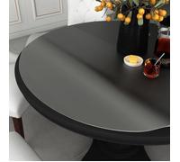 vidaXL Protecteur de table – Film de protection meubles – Imperméable Mat Ø 70 cm 1,6 mm PVC