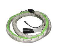 Protecteur de tuyau extracteur de poussière - Accessoire flexible étanche 5 mètres | fourreau protecteur pour tuyau aspiration flexible,pour bricoleurs, faisceau électrique de meuleuse à sec