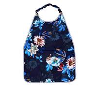 Protecteur de vêtements pendant les repas Cou réglable Lavable, A | Tablier à bavette adulte en polyester, repas à domicile, alimentation assistée