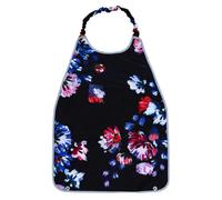 Protecteur de vêtements pendant les repas Cou réglable Lavable, L | Tablier à bavette adulte en polyester, repas à domicile, alimentation assistée