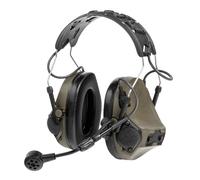 Protecteurs auditifs actifs 3M ComTac VIII avec microphone Peltor - Green