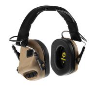 Protecteurs auditifs actifs M31 Earmor - Coyote Tan
