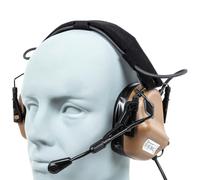 Protecteurs auditifs actifs M32 Plus Earmor - Coyote Brown