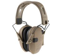 Protecteurs auditifs actifs Razor Tacti-Grip Walker's - Flat Dark Earth