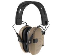 Protecteurs auditifs actifs Razor Tacti-Grip Walker's - Flat Dark Earth/ Black