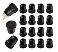 Protecteurs de pieds de chaise en Silicone, 16 pièces, avec enveloppe épaisse, coussinets de pieds de meubles en feutre pour protéger les sols des rayures et du bruit Diameter 14-19mm