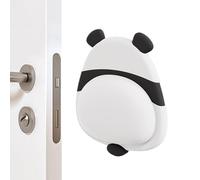 Protecteurs de poignée de porte de dessin animé mignon - Protecteur mural autocollant | Bouclier mural doux réduisant le bruit | Coussin décoratif anti-collision pour entrée, placard, meubles, portes