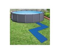 Intex Protecteurs de sol pour piscine 8 pcs 50x50 cm blue, tapis de sol de piscine, tapis de protection de sol de piscine G