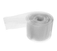 Protection Anti Feuilles Gouttière en Alliage Aluminium pour Gouttières | Grilles de Gouttière, Protège Gouttière Grillage Résistant aux Intempéries, Aide à Maintenir les Canalisations Dégagées