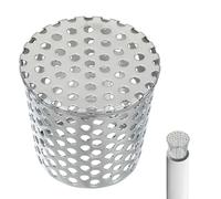 Protection anti-feuilles pour gouttières en acier inoxydable 304 (63-75 mm)