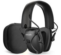 Protection auditive électronique, NRR 24 dB, avec étui de rangement, couleur noire