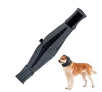 Protection auditive pour chiens - Capuche protectrice pour animaux de compagnie - Couverture de support pour oreilles, stress hivernal, concerts, annule les bruits de sommeil, voyages, toilettes