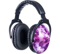 Protection auditive pour enfants - Casque antibruit - Idéal pour les événements sportifs - Réglable et pliable - Atténuation du bruit : 28 dB - Nebula