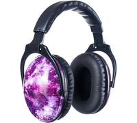Protection auditive pour enfants - Casque antibruit - Idéal pour les événements sportifs - Réglable et pliable - Atténuation du bruit : 28 dB - Nebula