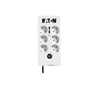 Protection Box 6 USB DIN - Protection contre les surtensions - CA 220-250 V - 2500 watt - connecteurs de sortie : 6 - blanc