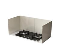 Protection contre éclaboussures à 4 côtés, graisse antiadhésive pliable | Écran anti-éclaboussures de cuisson, se plie à plat for le rangement, for frire et griller(45x90x45cm)