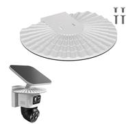 Protection contre la pluie compatible avec EufyCam S4, résistant aux intempéries, au soleil et à la poussière pour caméra de sécurité extérieure, accessoire de montage anti-reflet et anti-neige