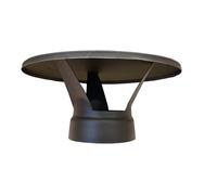 Protection Contre La Pluie Pour Cheminée Harvia pour WHP Noir