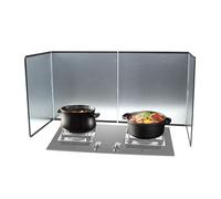 Protection contre les éclaboussures - Isolation thermique pour protection contre la graisse, les éclaboussures d'huile avec design pliable, protection murale pour poêle de cuisine, friteuse en acier