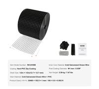 Protection contre les oiseaux, acier galvanisé, installation facile, 6 pouces x 100 pieds, type 2