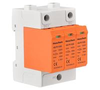 Protection contre les surtensions pour systèmes photovoltaïques - HS - 3 pôles, 1000 V DC, 20 kA - Ignifuge - Montage sur rail DIN de 35 mm