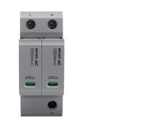 Protection contre les surtensions type T1+T2 Surge Protector 2p Déflecteur de surtension AC275V In: 20kA Imax : 50kA Varistor intégré pour une construction plus robuste Capacité de dissipation du
