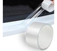Protection de bas de porte universelle pour automobile - Bande de caoutchouc transparente