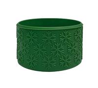 Protection de bas de tasse - Motif flocon de neige - Texture - Protection | Coque inférieure en silicone - Design de tasse - Bouteille d'eau - Tasse - Base antidérapante - Protection de table ou de