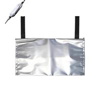 Protection de câble d'extension étanche pour prise extérieure | Avec sangles de fixation, protection de câble extérieur pour appareils de jardin légers, arrière-cour, camping-car