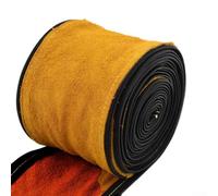 Protection de câble en cuir pour brûleur de soudage TIG 7 m résistant à la | Cuir de vachette double couche, résistant à la chaleur à haute température, résistant à l'abrasion, idéal pour tig/MIG