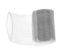 Protection de Gouttière Installation Facile Argenté, en Acier Inoxydable | Filet de Gouttière, Réduit L’entretien, pour Gouttières et Bords de Toit, Usage DIY