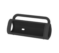 Protection de haut-parleur facile à saisir, peau en silicone à enfiler, configuration de bureau, emballage de voyage, housse de transport avec accès découpé, utilisation quotidienne, manchon de étui