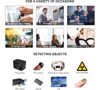 Protection de la vie privée tout-en-un : technologie de détection avancée et multifonctionnalité, détecteur de caméras cachées, détecteur de