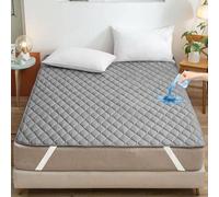 Protection de matelas imperméable Unyqoos® 180 x 200 cm, housse de matelas douce et respirante en microfibre Softtouch avec protection TPU, adaptée aux matelas jusqu'à 30 cm de hauteur, avec 4 élastiq
